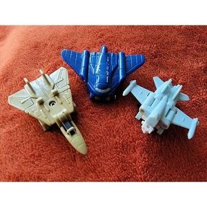 Lot of 3 Transformers G1 1988 1990 MICROMASTER Air Strike Patrol‎